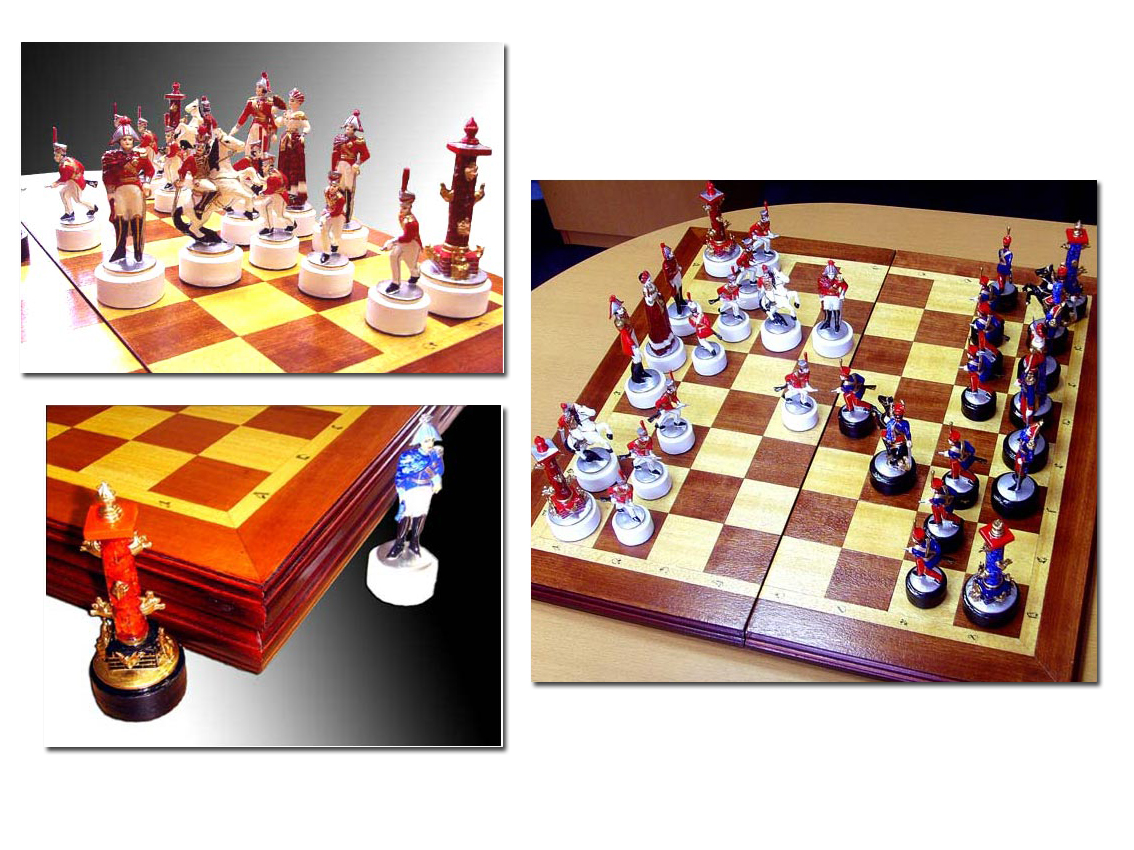 Керамические шахматы Бородино
