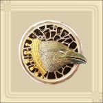 Шашки из серебра и позолоты