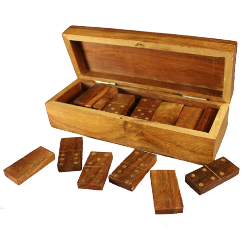 Домино из дерева